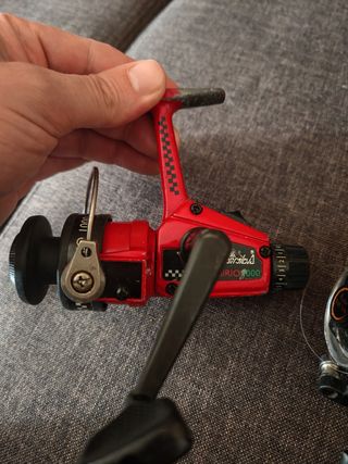 Lotto 5 Mulinelli Pesca Vintage Persicus e Dega