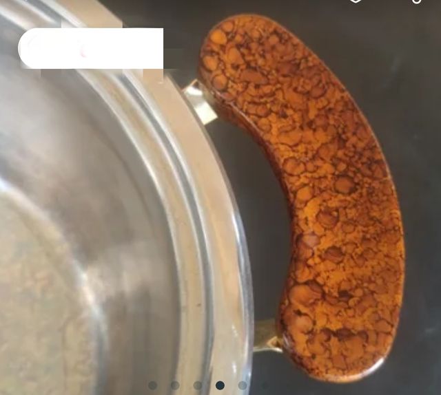 OLLA DE ACERO INOX OVALADA.