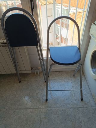TABURETES ALTOS PLEGABLES