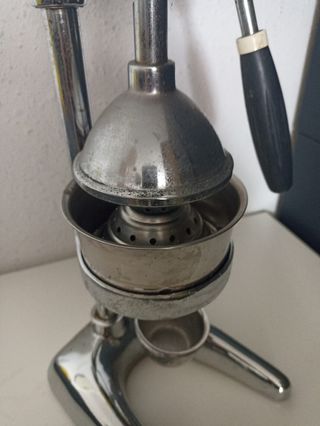 Exprimidor citrico manual acero inox