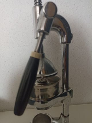 Exprimidor citrico manual acero inox