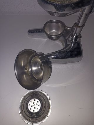 Exprimidor citrico manual acero inox