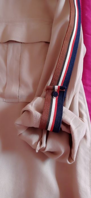 Blusa beige Stradivarius - Talla S