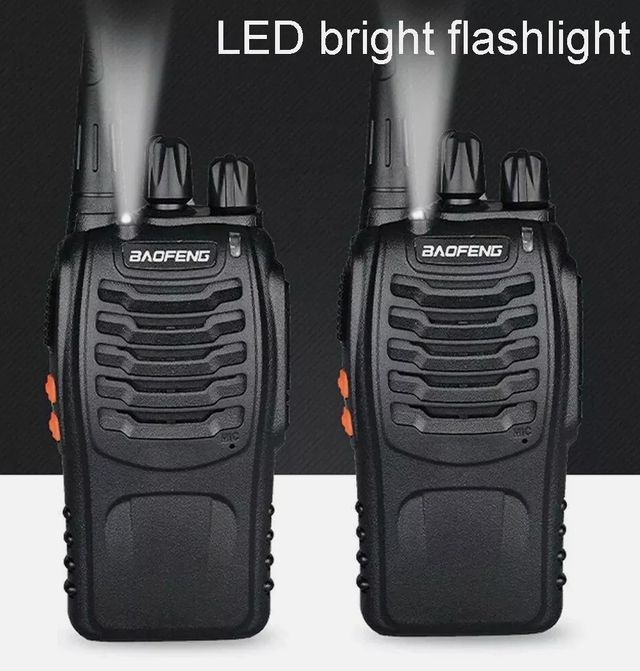 5 Pezzi Radio Portatile Baofeng 888S WalkieTalkie