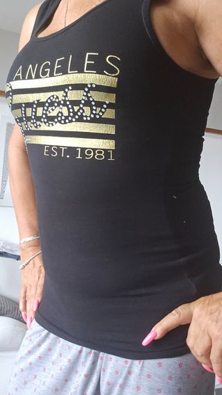 Camiseta Guess negra - Talla M