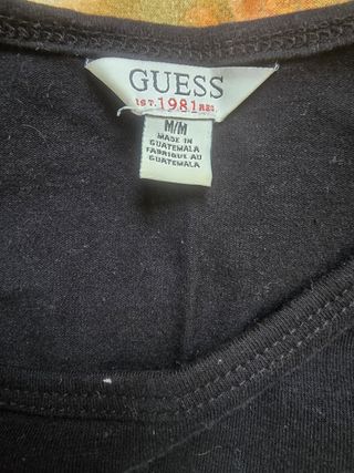 Camiseta Guess negra - Talla M