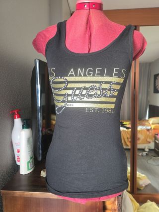 Camiseta Guess negra - Talla M