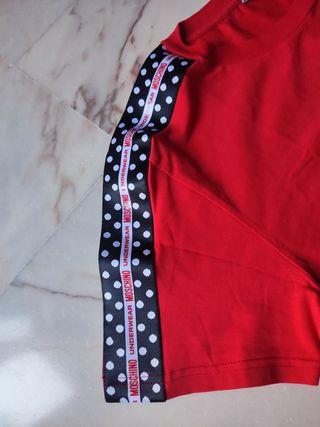 T-shirt Moschino rossa Tg.M