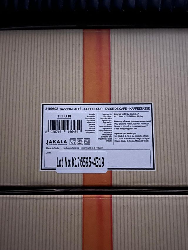 Set Thun Jakala - zuccheriera e tazzine