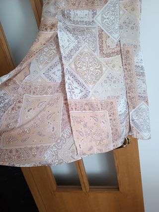 Conjunto top y falda. Top S y falta xs