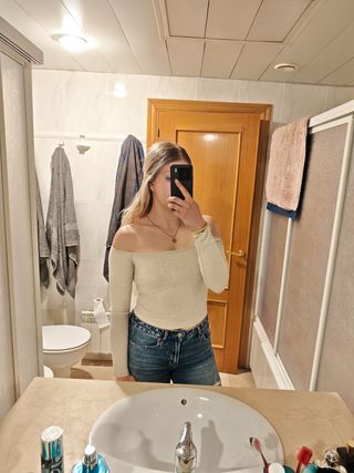 Crop top Stradivarius camiseta blusa 