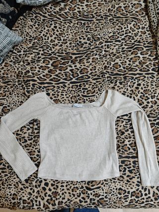 Crop top Stradivarius camiseta blusa 