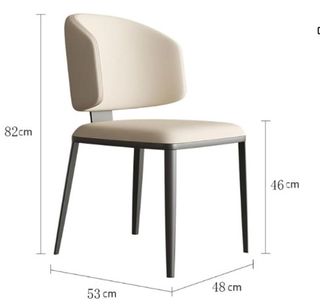 Silla de polipiel para comedor o restaurante