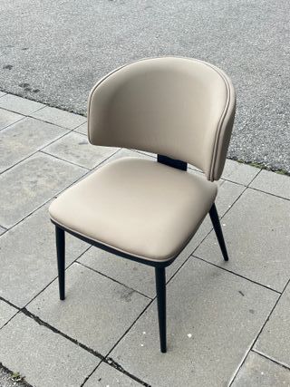 Silla de polipiel para comedor o restaurante