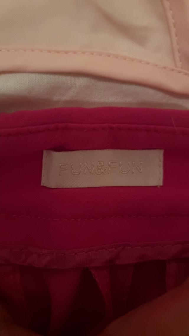 Top rosa & shorts fucsia estivi