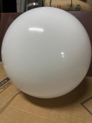 Lámpara balón blanca