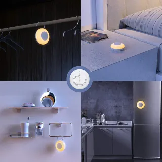 Cargador inalambrico 10W y luz nocturna NUEVO