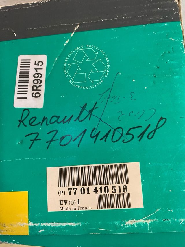 Barras techo renault clio 7701410518