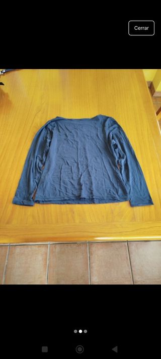 Camiseta térmica fina negra - Talla M