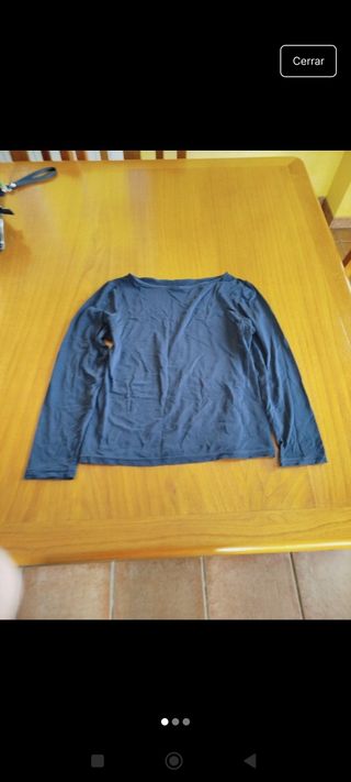 Camiseta térmica fina negra - Talla M