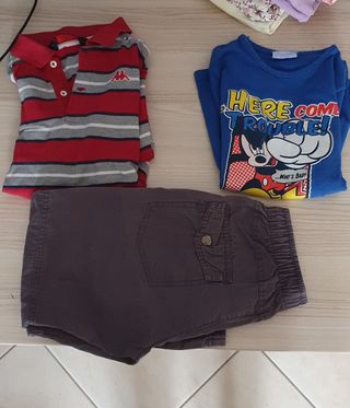 T-shirt+ pantalone bambino 6 anni kappa-disney-