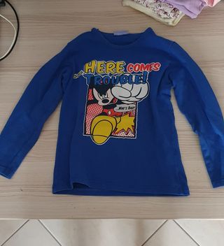 T-shirt+ pantalone bambino 6 anni kappa-disney-