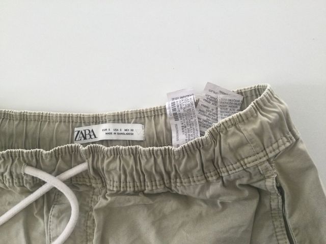 Pantalon Corto Zara