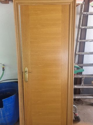Puertas de roble macizas como nuevas 4 p