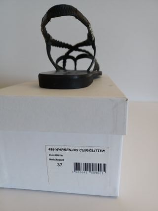 JONAK sandalias Warren-Bis, talla 37 plantilla 24c