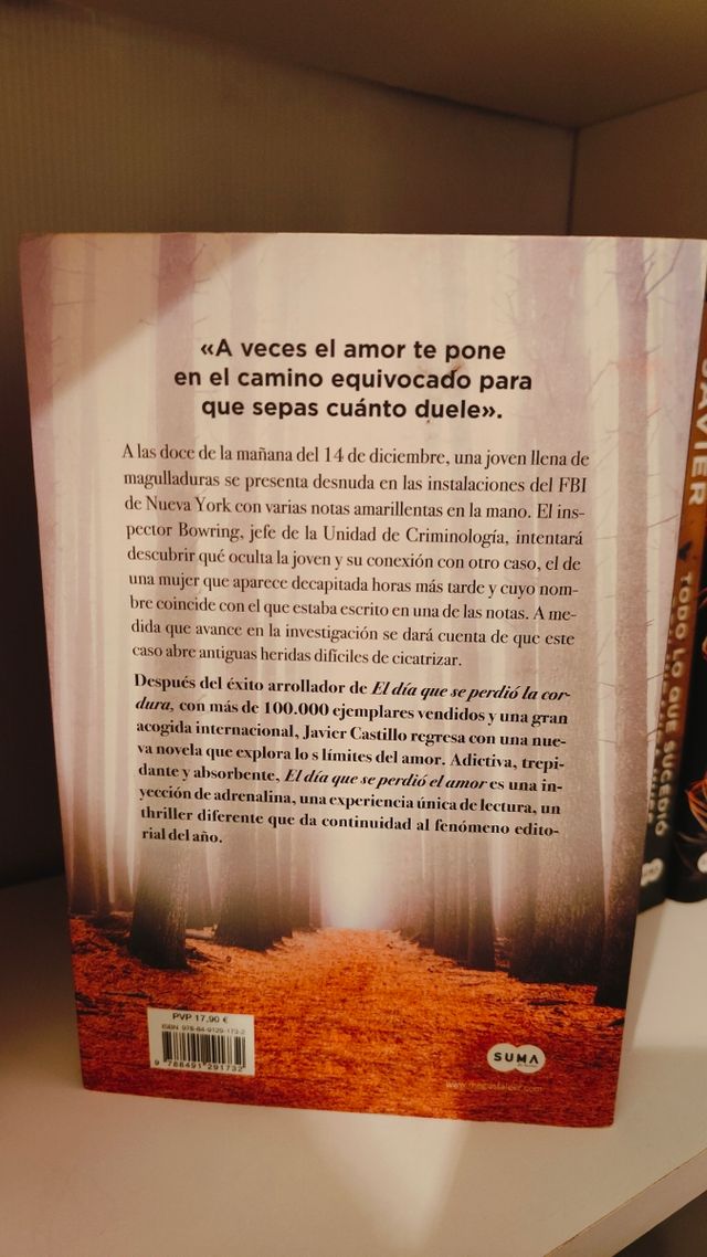 "El día que se perdió: la cordura y el amor"