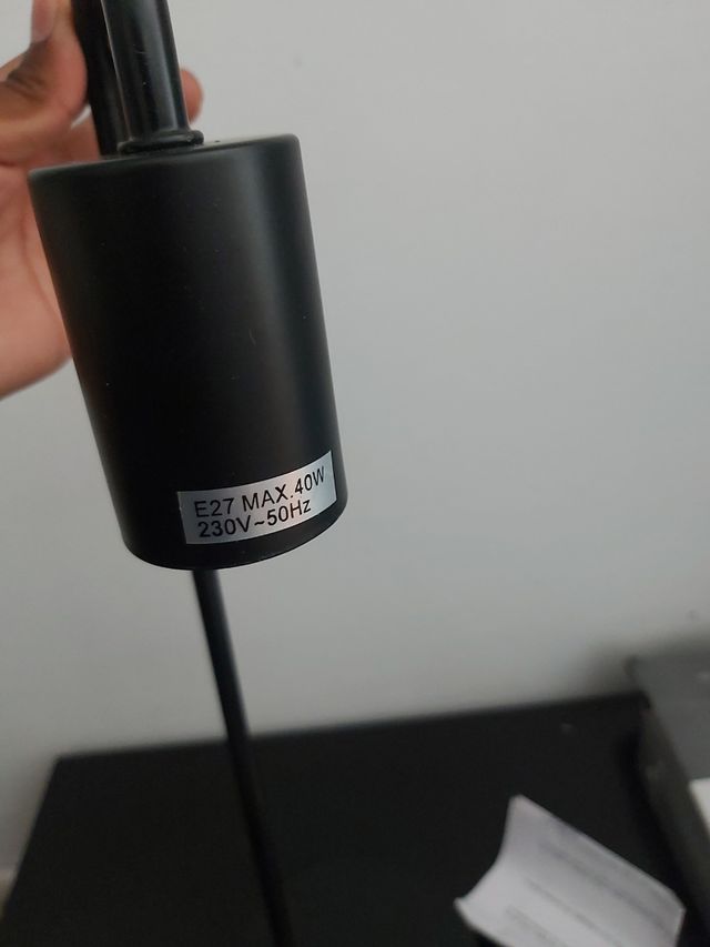 Lámpara Escritorio Atmosfera - Negra