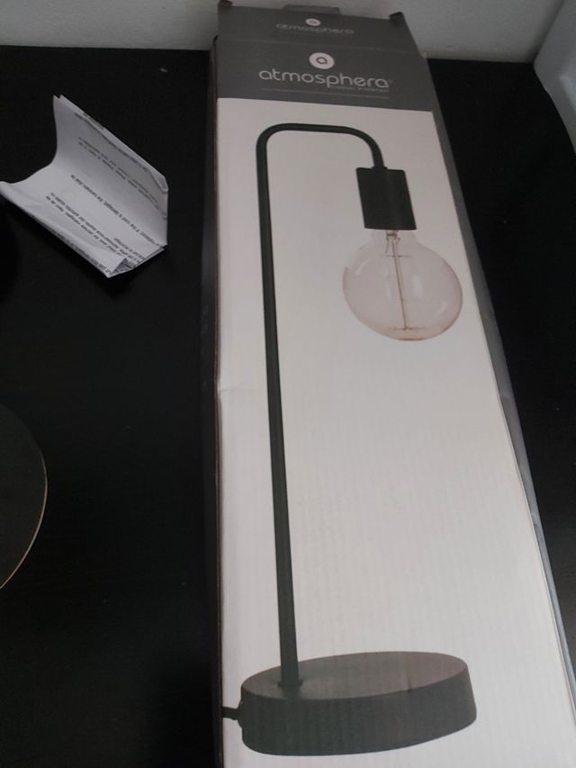 Lámpara Escritorio Atmosfera - Negra