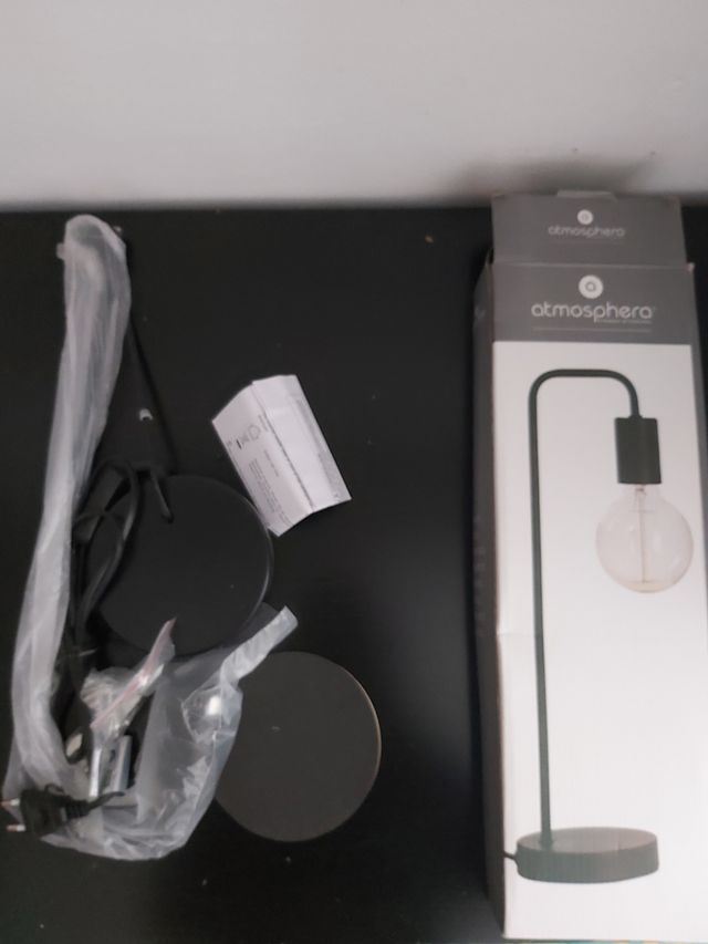 Lámpara Escritorio Atmosfera - Negra