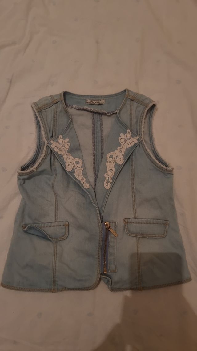 Gilet Jeans Mayoral bimba 9 anni