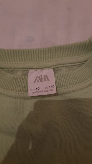 Felpa verde chiaro - Tg. 10 anni