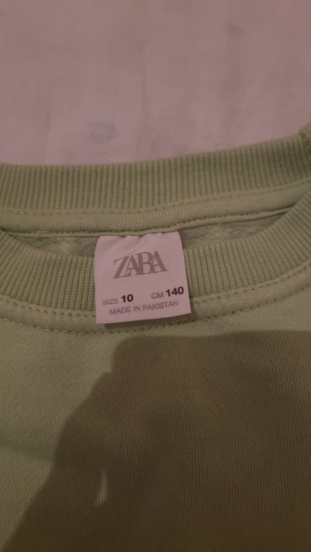 Felpa verde chiaro - Tg. 10 anni