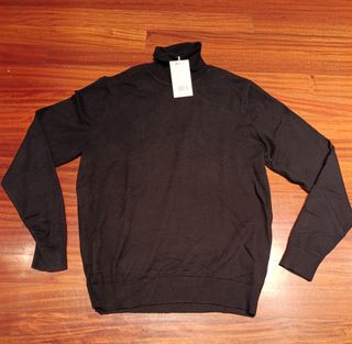 Jersey cuello vuelto Pier One - Negro - Talla L