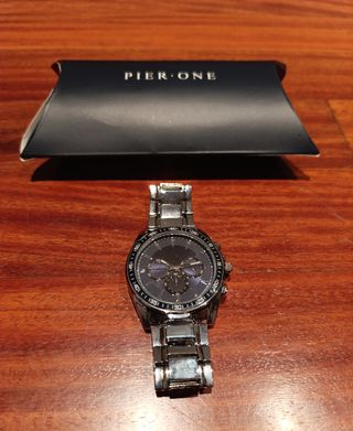 Reloj Pier One - Azul y Plata