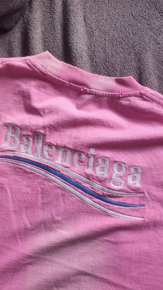Camiseta Balenciaga Rosa 