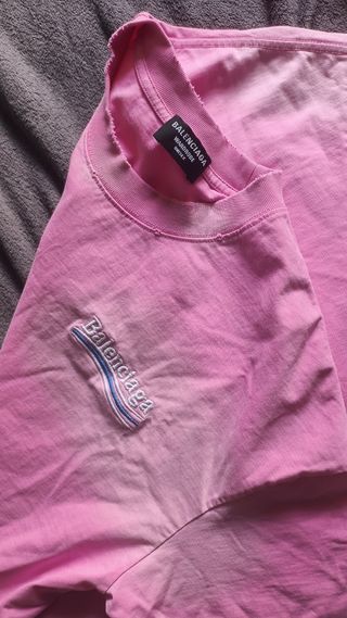 Camiseta Balenciaga Rosa 