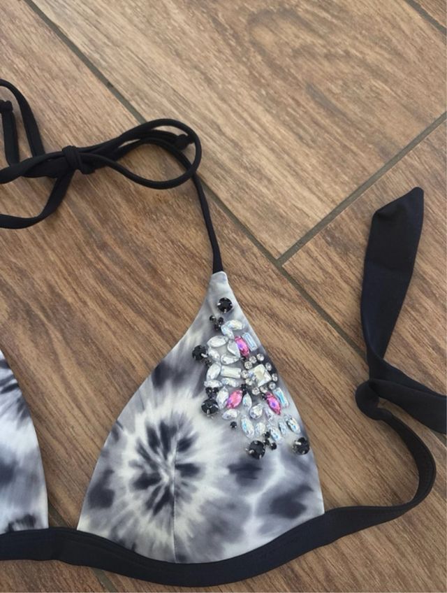 Bikini Yamamay Tie-Dye Rosa e Grigio