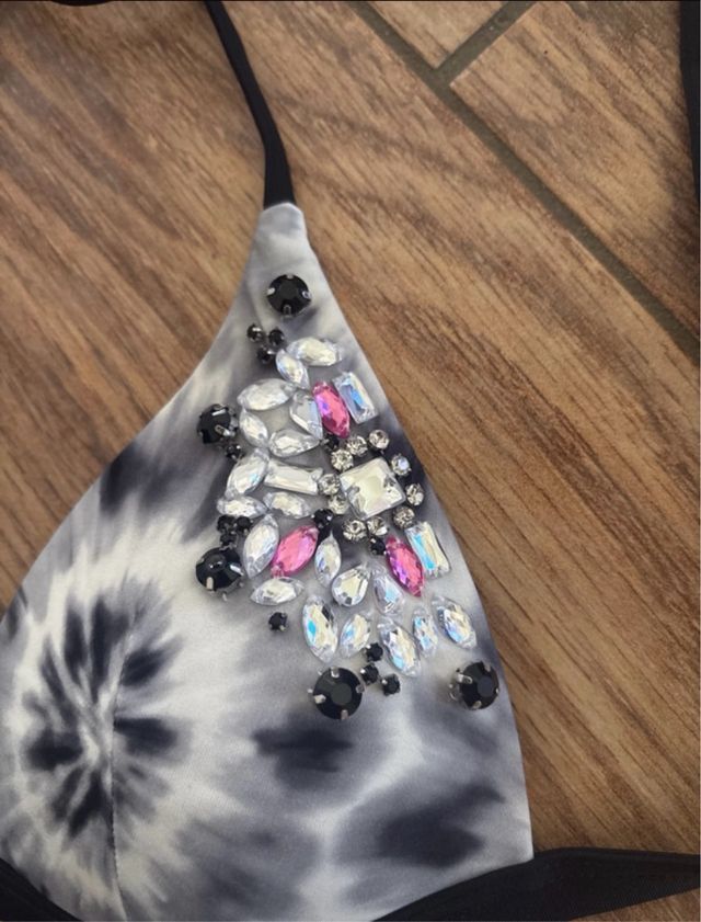 Bikini Yamamay Tie-Dye Rosa e Grigio