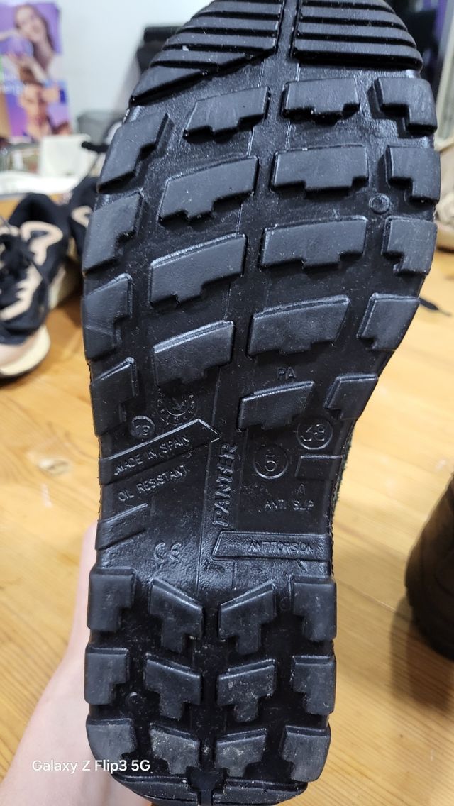 Botas seguridad PANTER - Negras