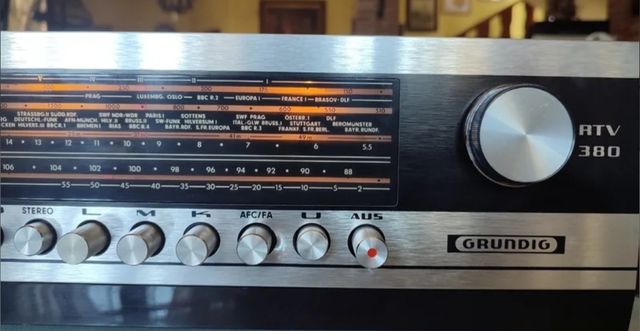 Radio Grundig RTV 380 Vintage