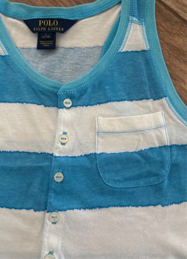 Canotta Ralph Lauren a righe