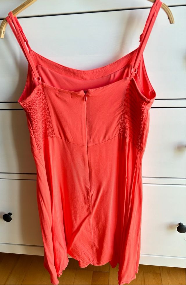 Vestido T.L corto tirantes ajustable Green Coast