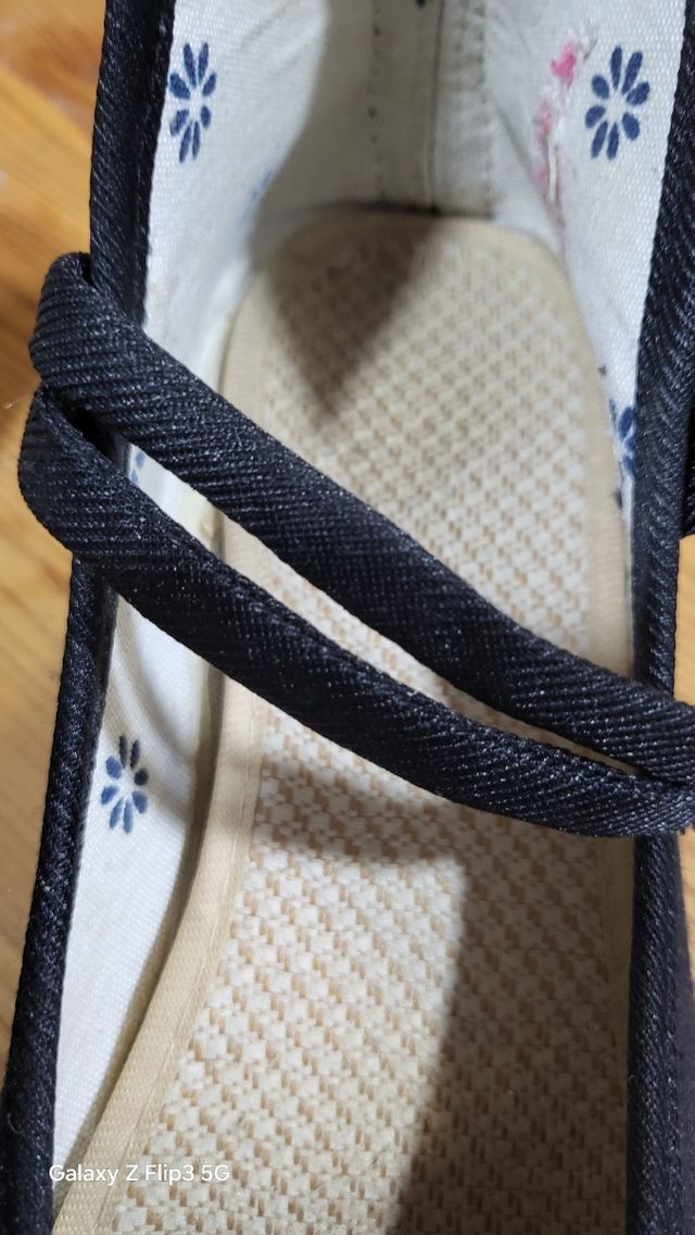 Zapatos bordados estilo oriental