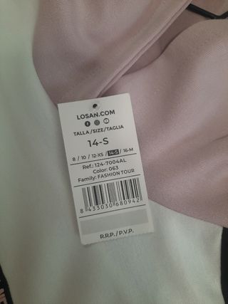 Vestido Lsn talla s