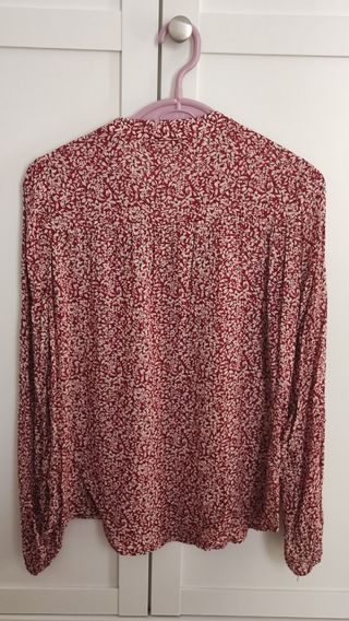 Blusa Cortefiel roja - Talla L