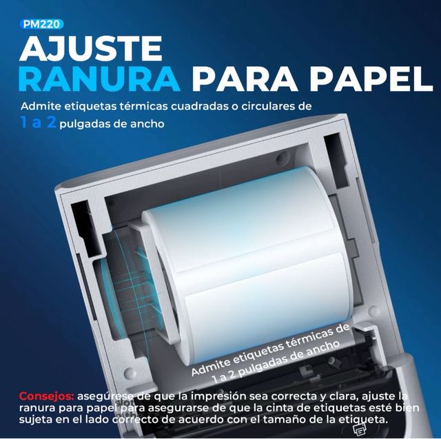 Impresora térmica portátil NELKO